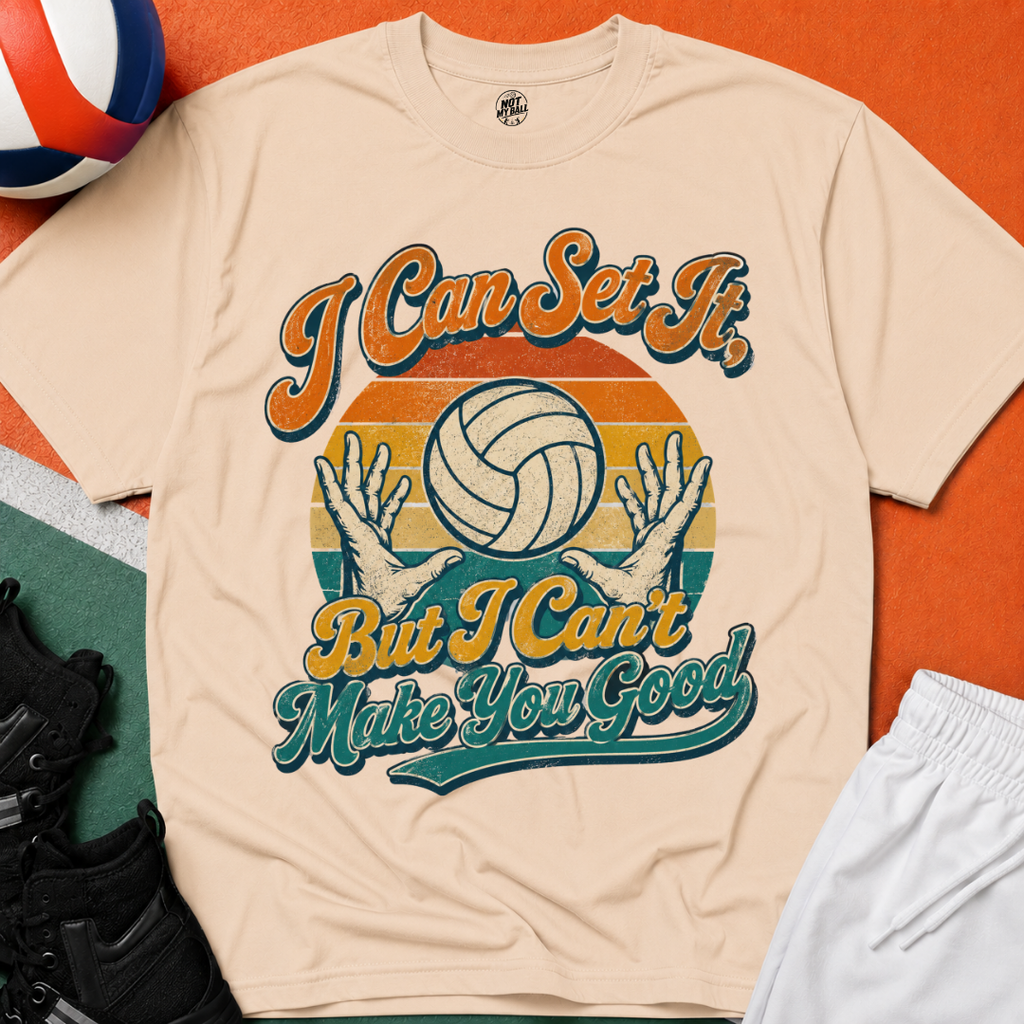 I Can Set It Volleyball T-Shirt