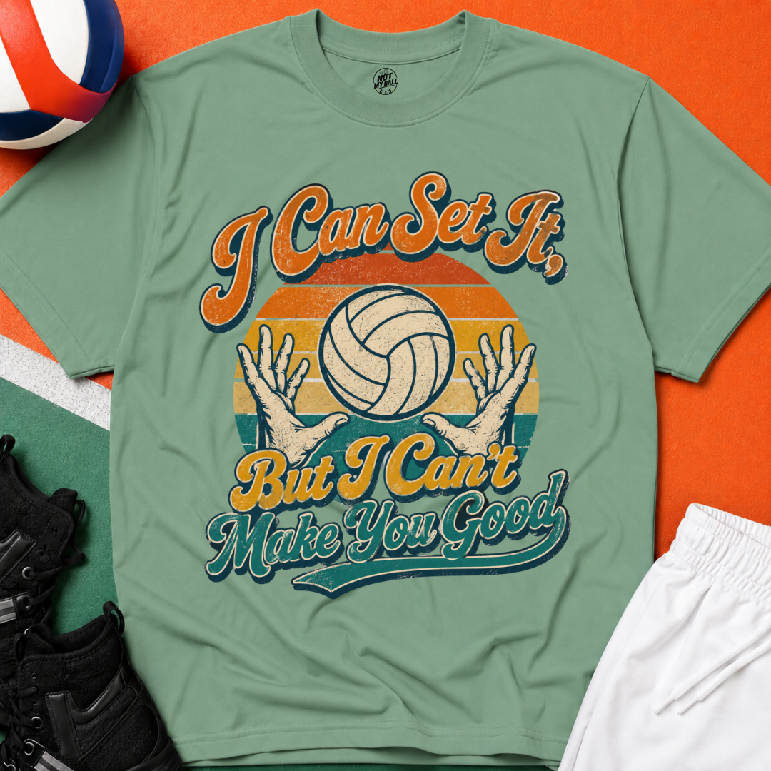 I Can Set It Volleyball T-Shirt