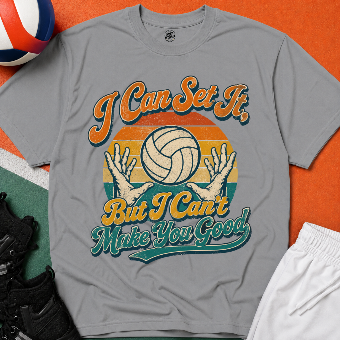 I Can Set It Volleyball T-Shirt
