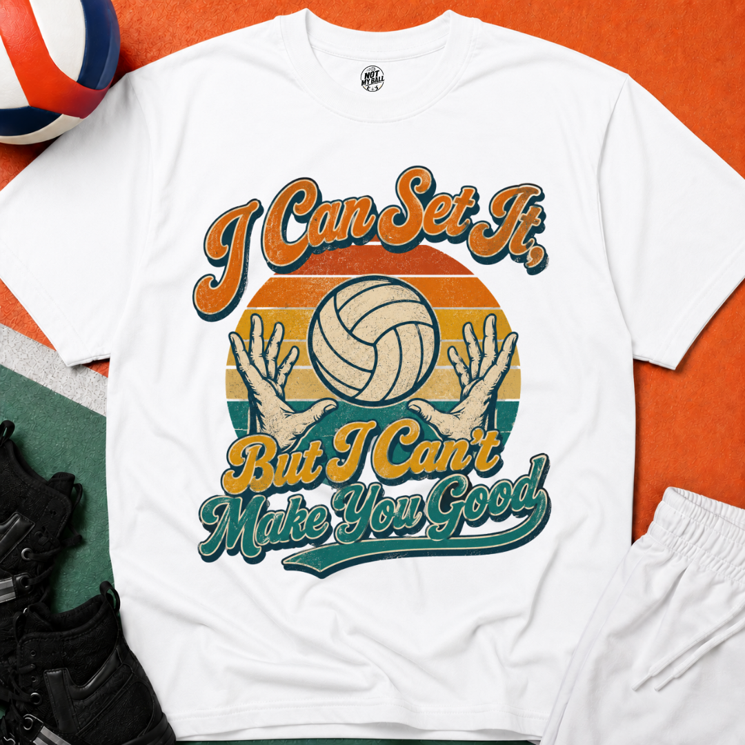 I Can Set It Volleyball T-Shirt
