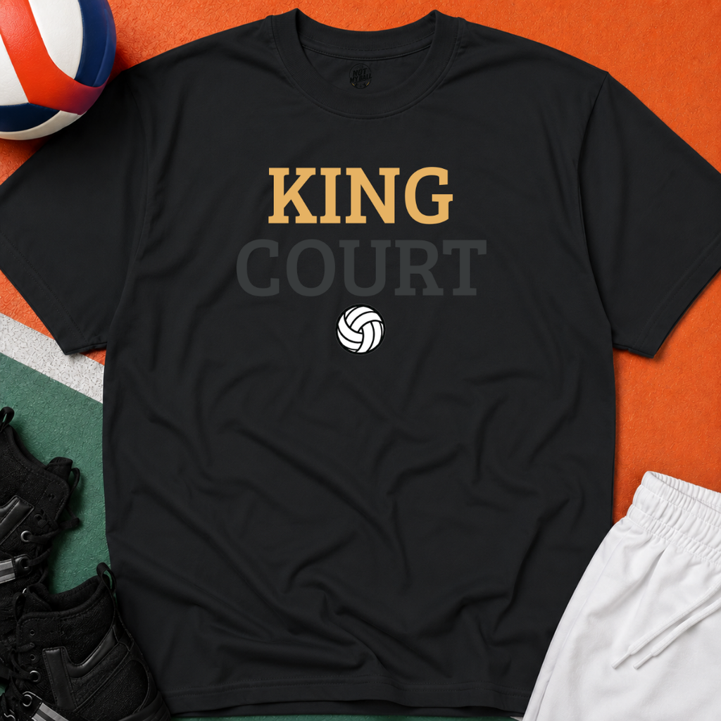 King Court Volleyball T-Shirt