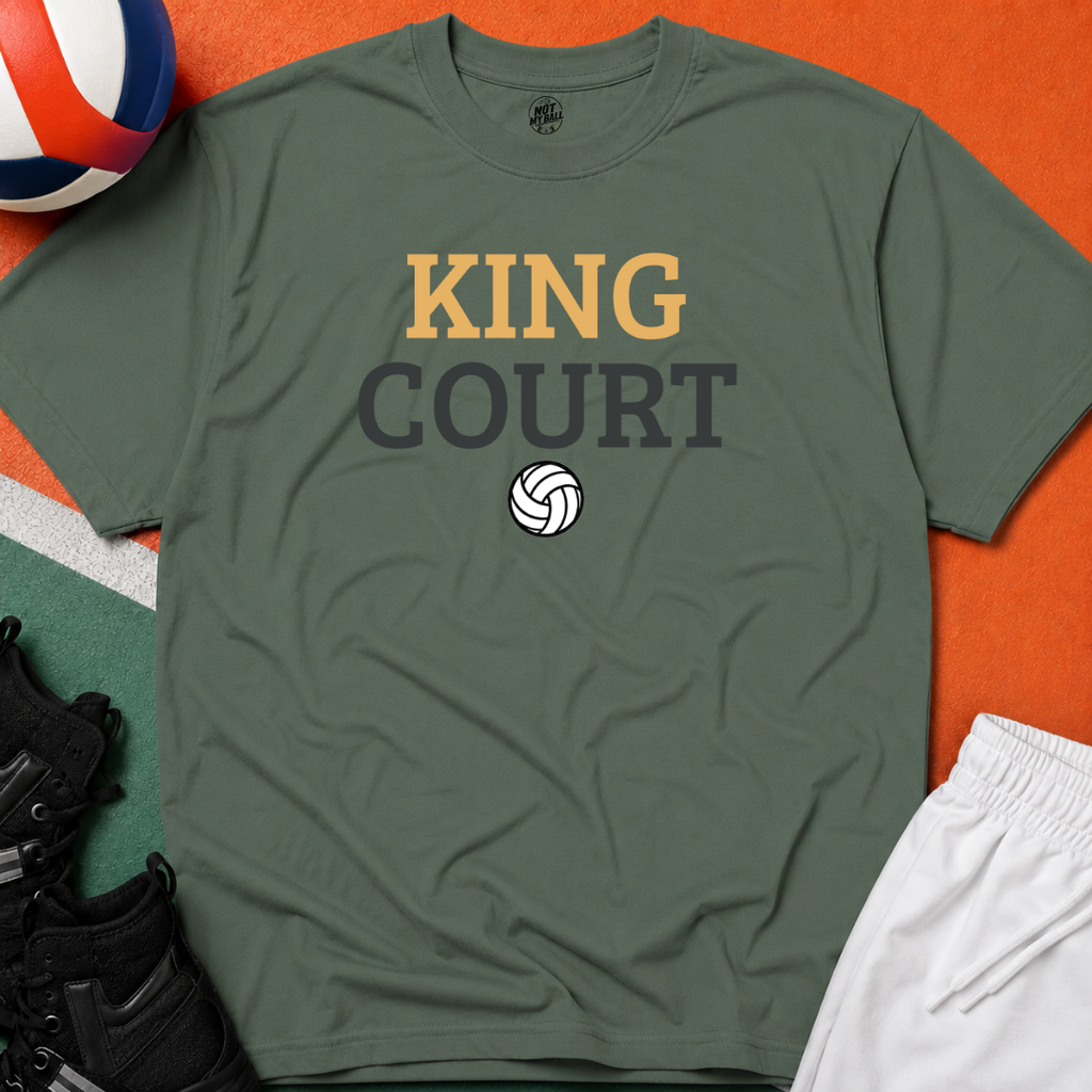 King Court Volleyball T-Shirt