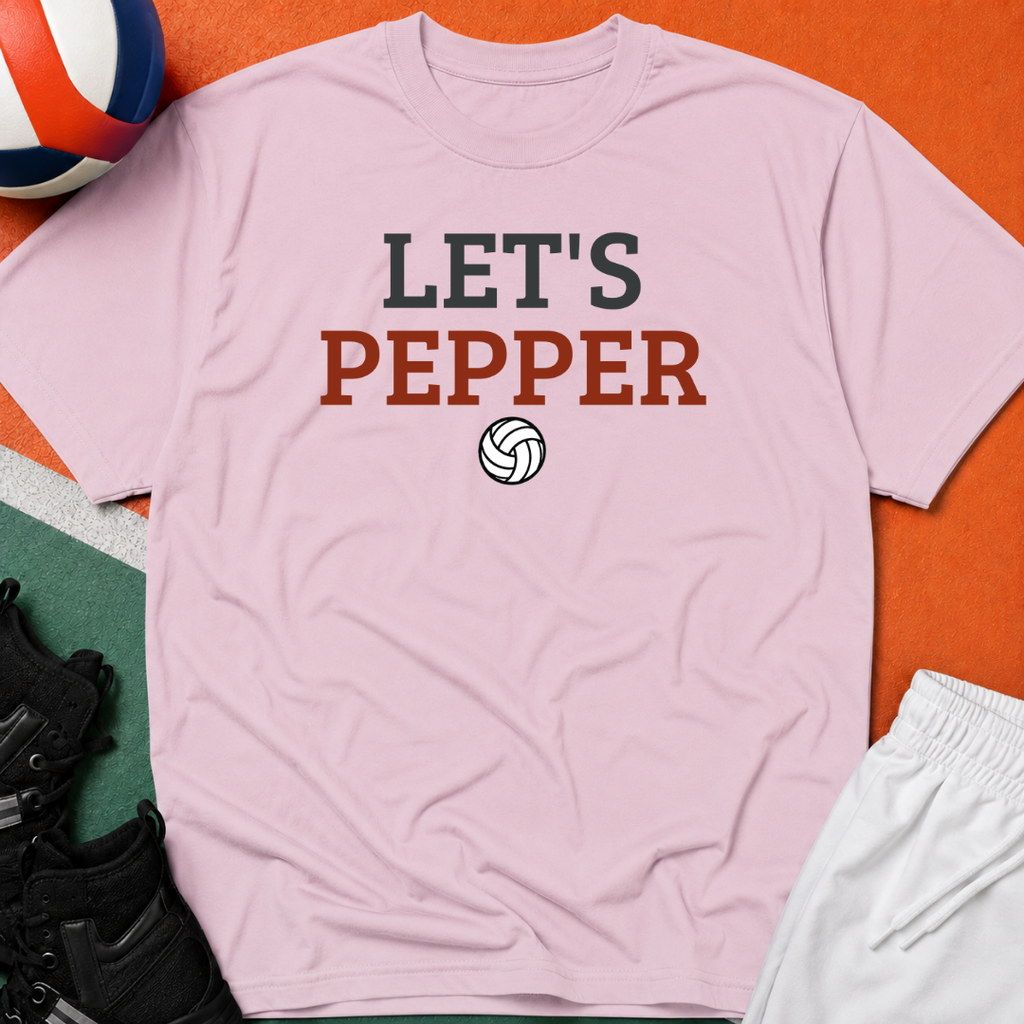 Let's Pepper Volleyball T-Shirt