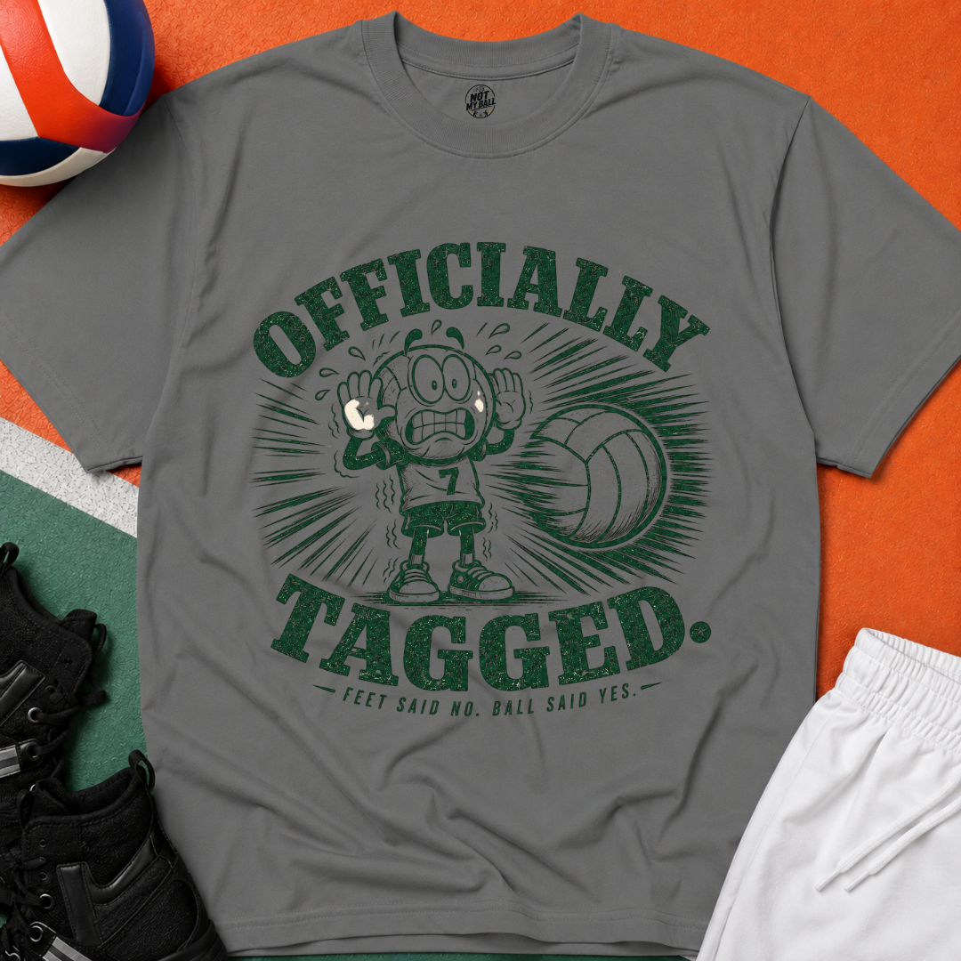 Officially Tagged Volleyball T-Shirt