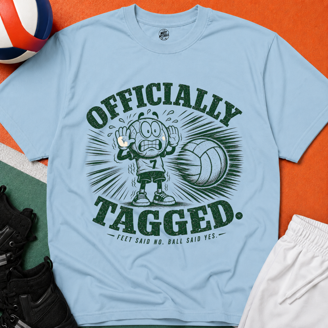 Officially Tagged Volleyball T-Shirt