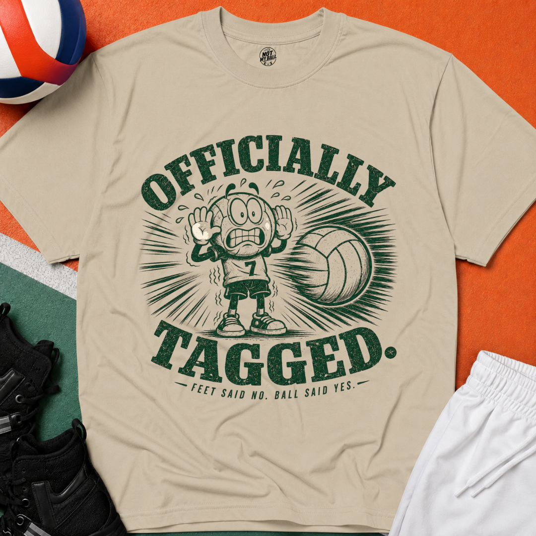 Officially Tagged Volleyball T-Shirt