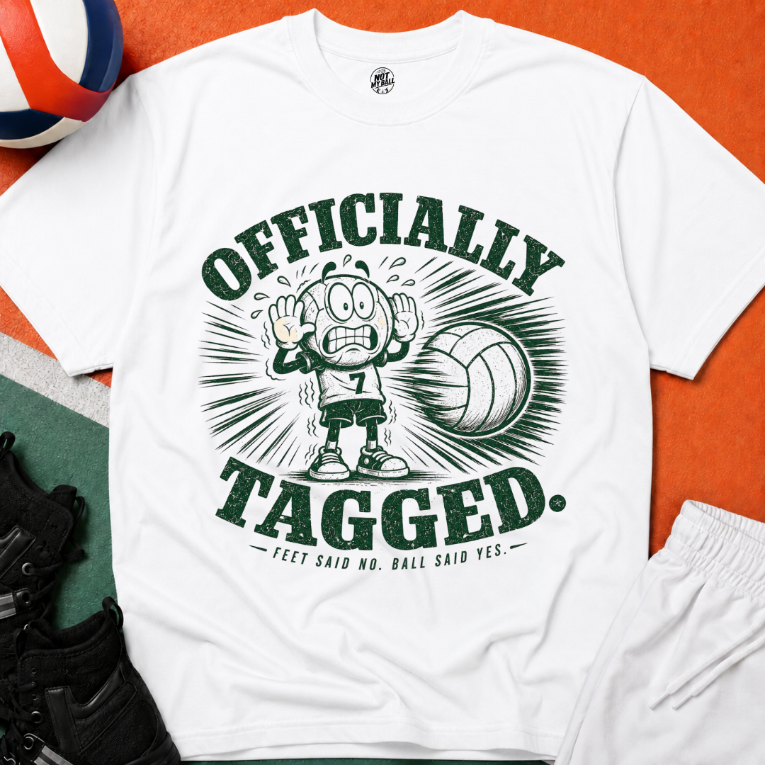 Officially Tagged Volleyball T-Shirt