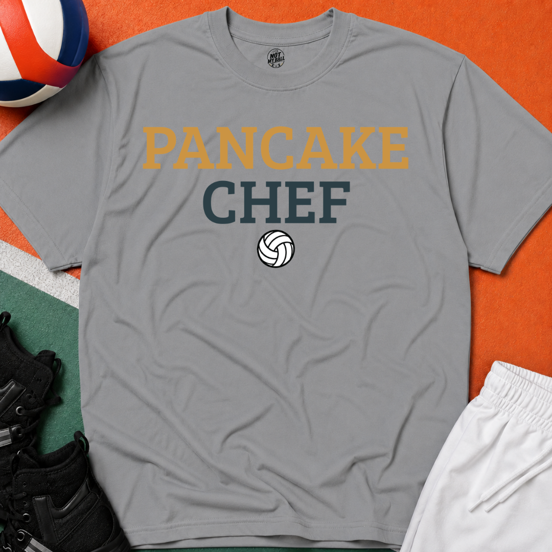 Pancake Chef Volleyball T-Shirt
