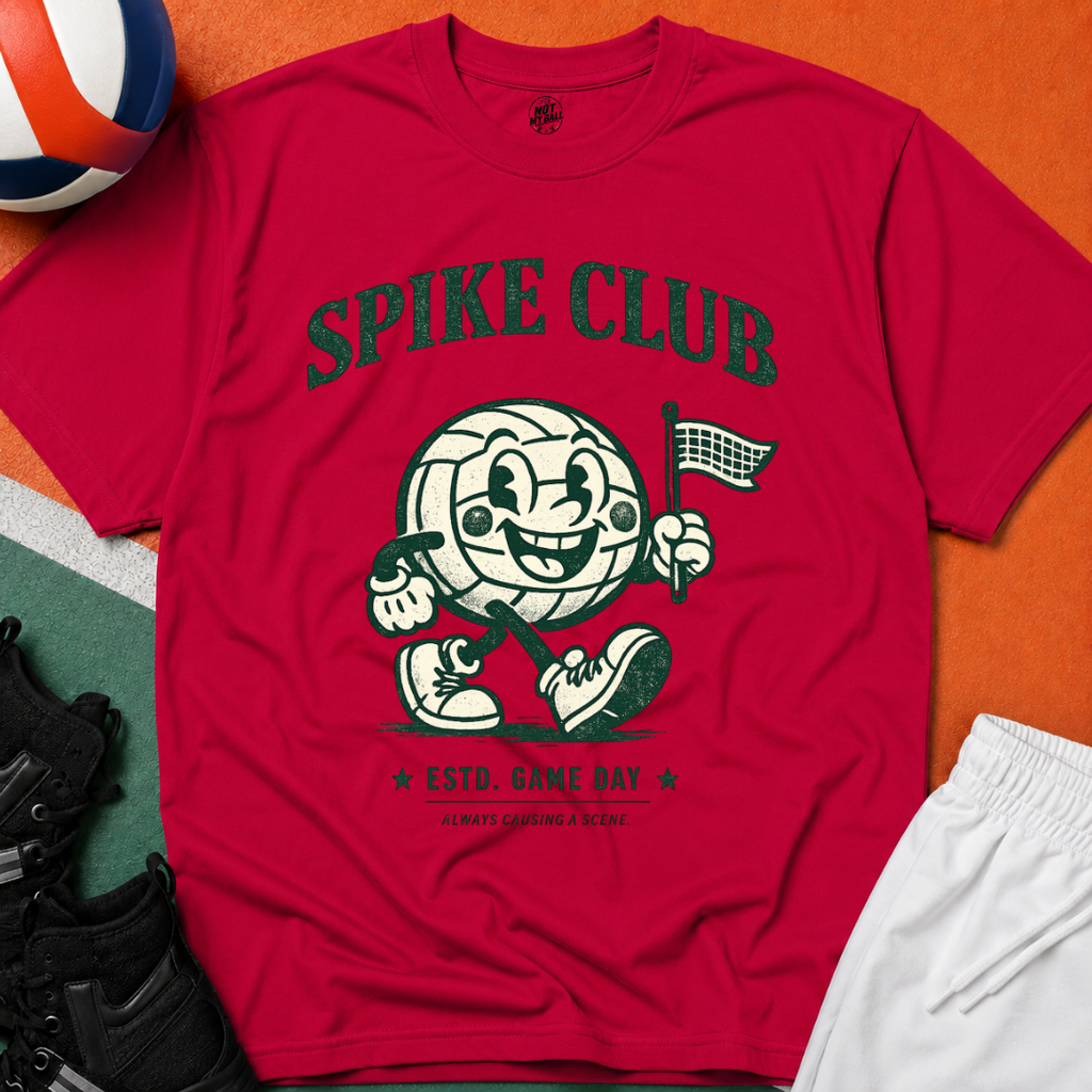Spike Club Volleyball T-Shirt