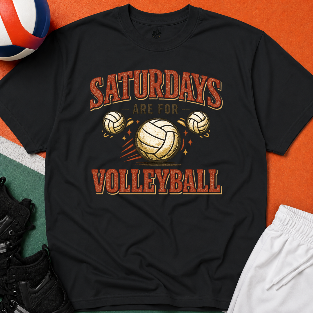 Saturdays Are For Volleyball T-Shirt