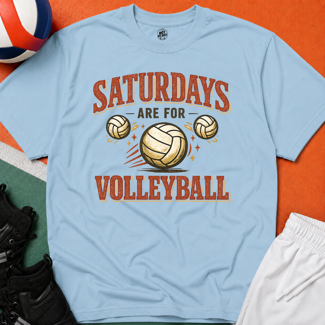 Saturdays Are For Volleyball T-Shirt
