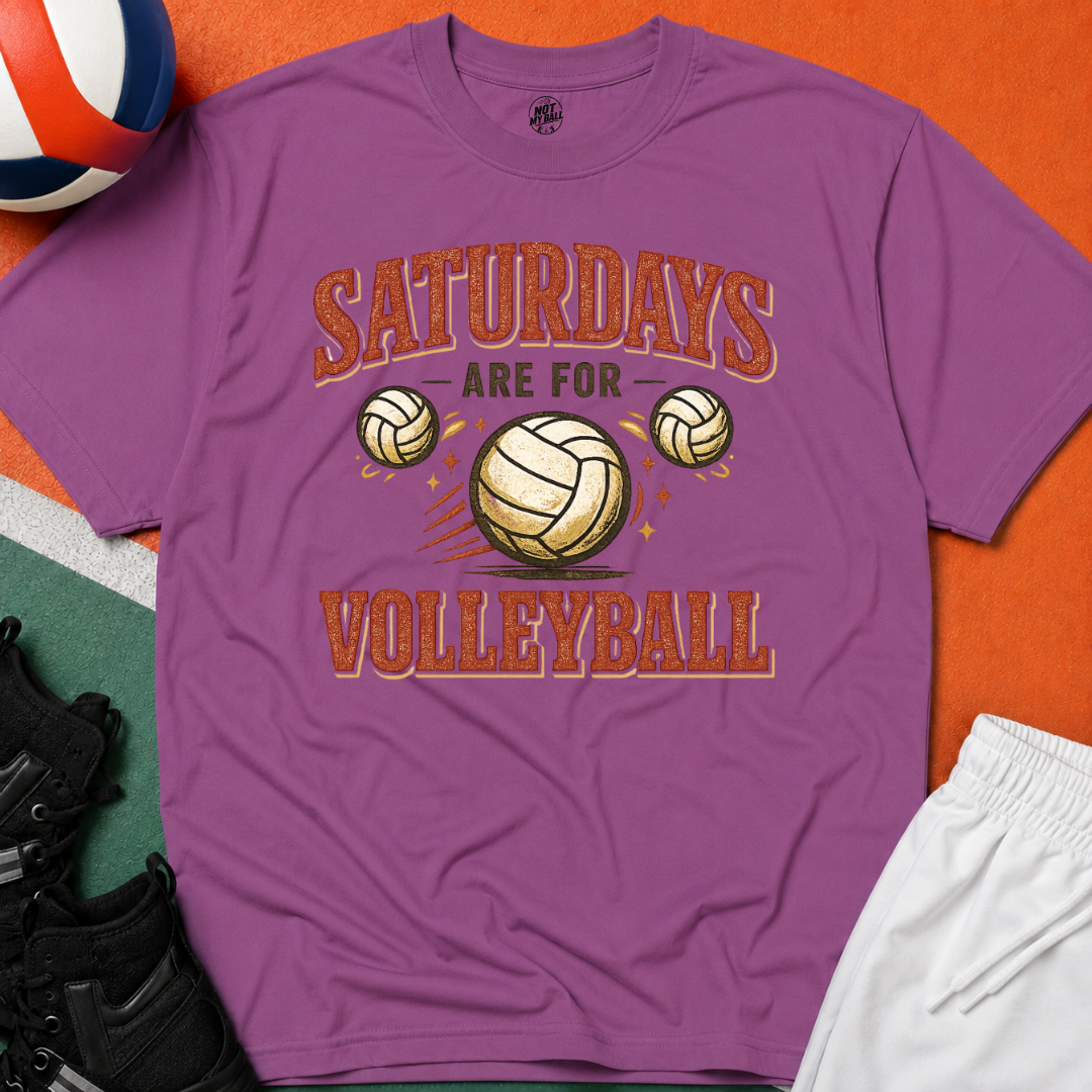 Saturdays Are For Volleyball T-Shirt