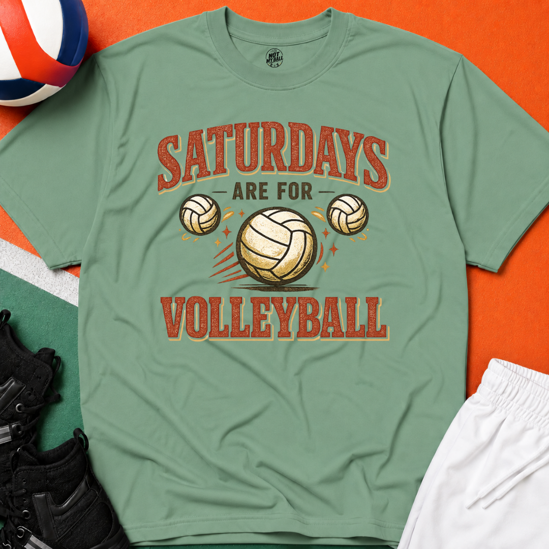 Saturdays Are For Volleyball T-Shirt