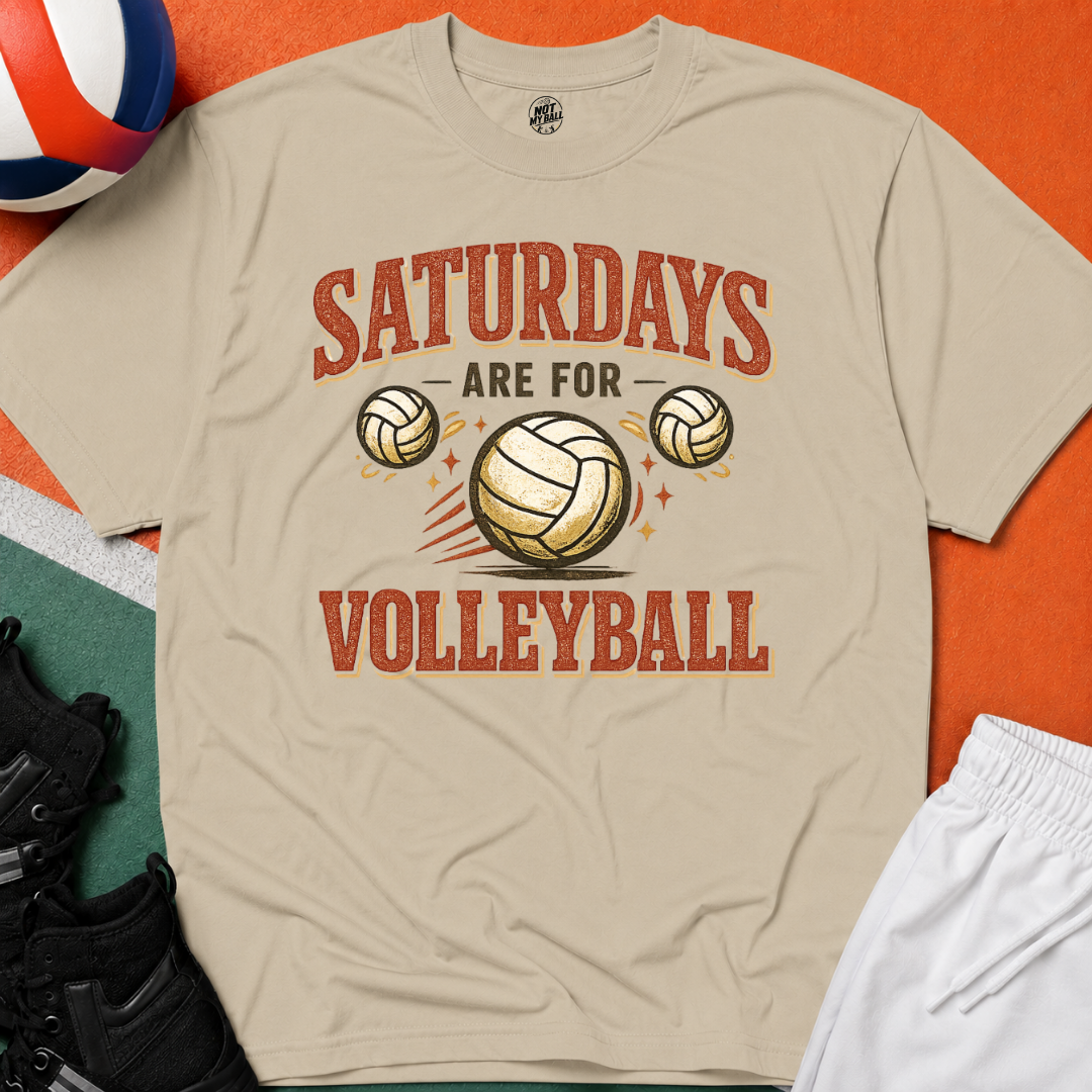 Saturdays Are For Volleyball T-Shirt