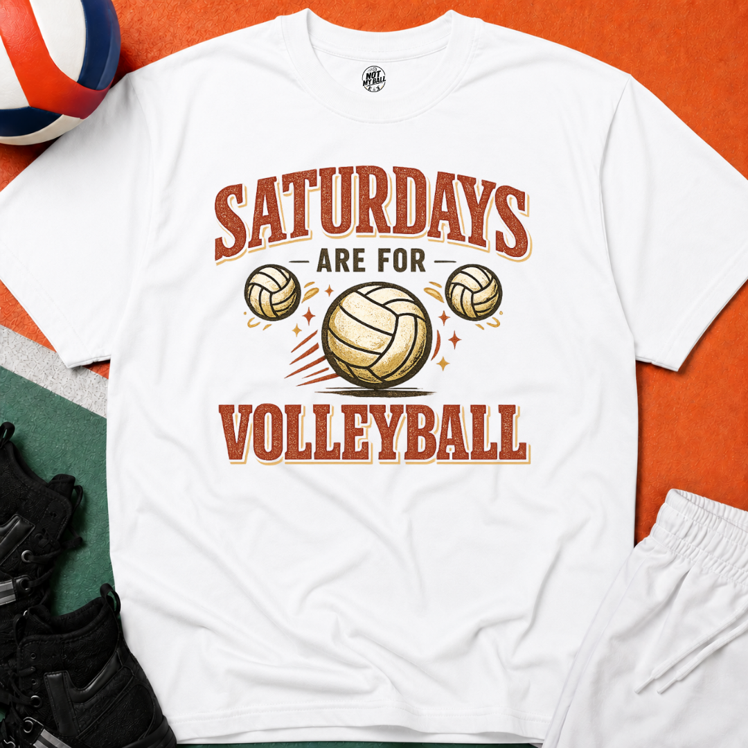 Saturdays Are For Volleyball T-Shirt