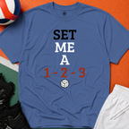 Set Me a 123 Volleyball T-Shirt