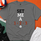 Set Me a 123 Volleyball T-Shirt