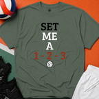 Set Me a 123 Volleyball T-Shirt