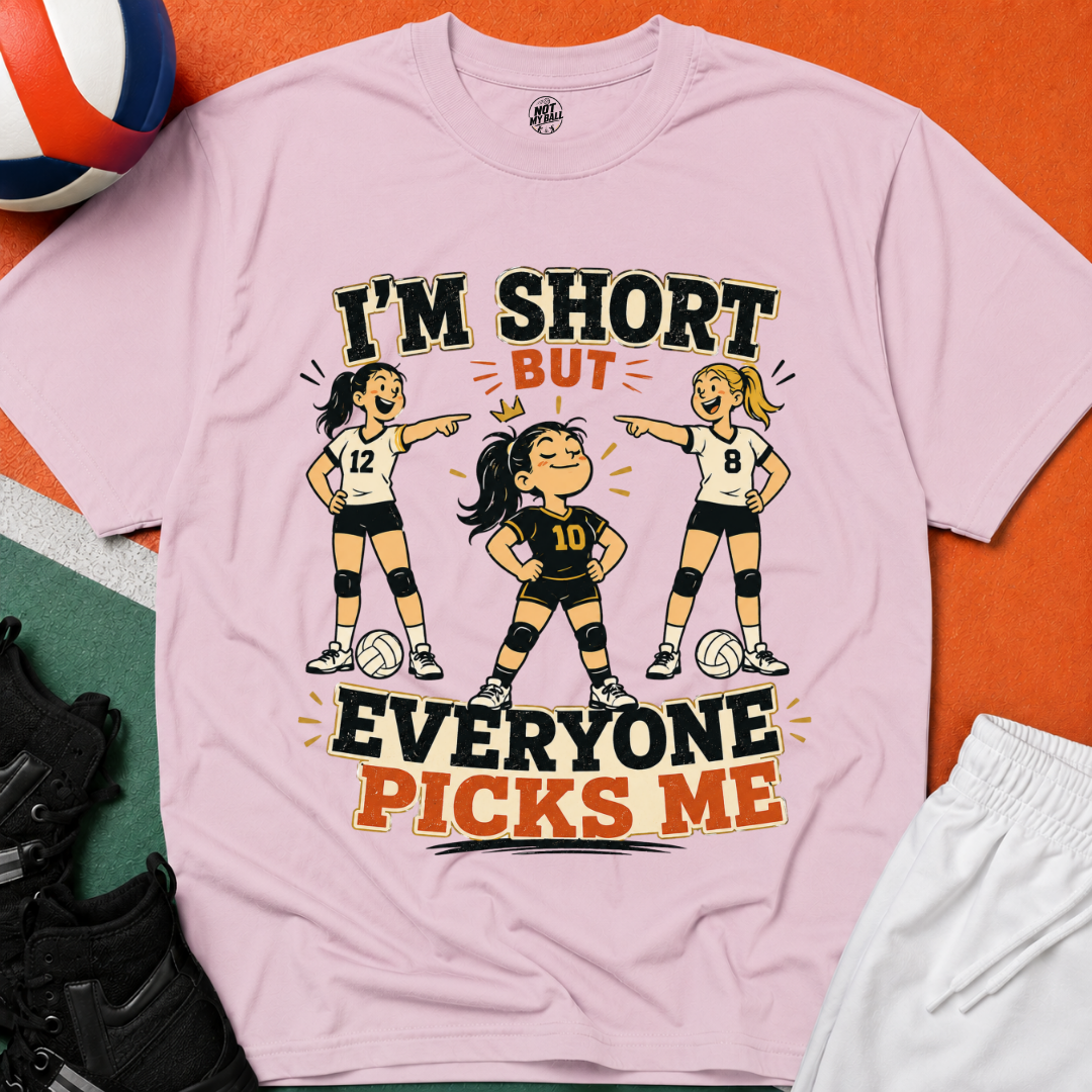 Short But Picked Volleyball T-Shirt