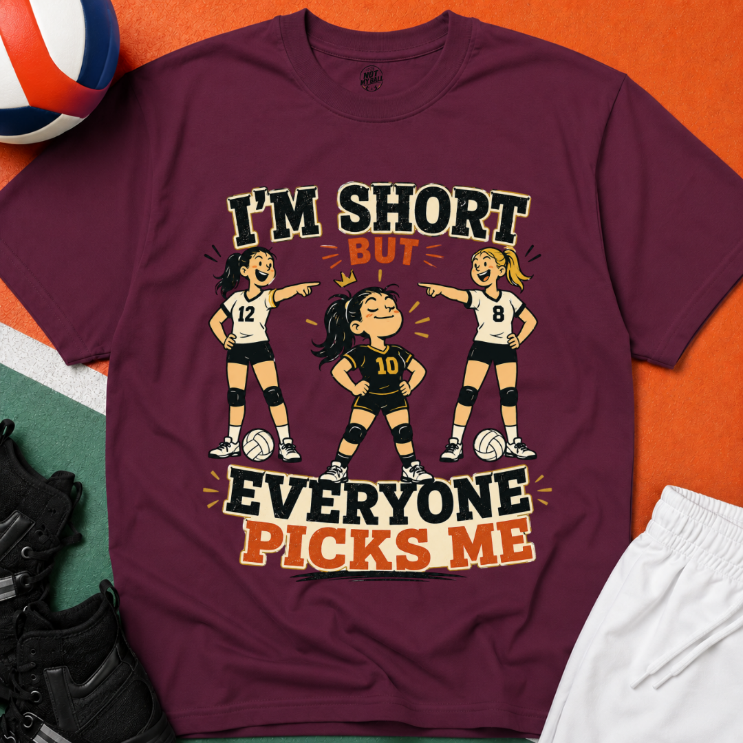 Short But Picked Volleyball T-Shirt