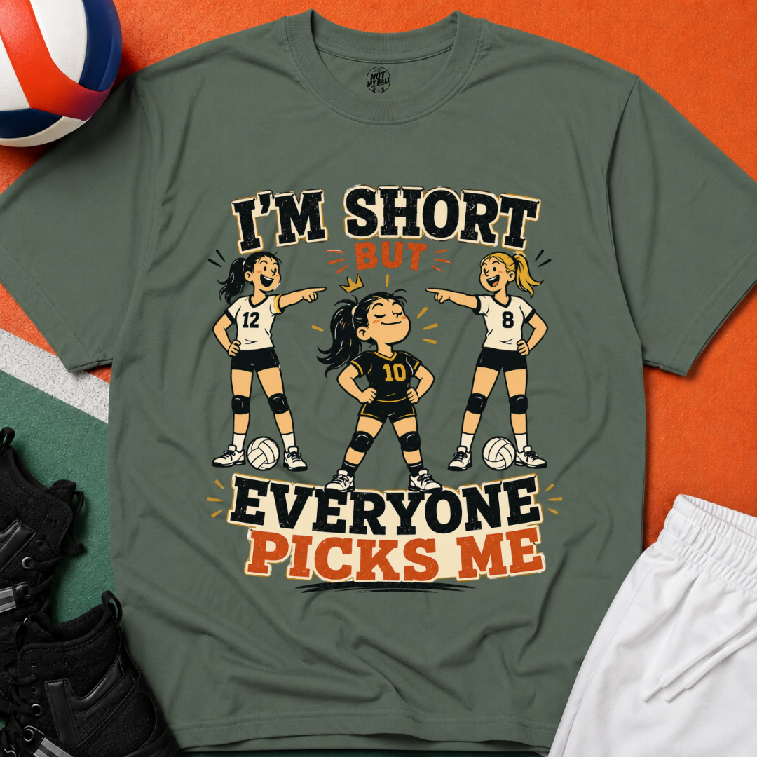 Short But Picked Volleyball T-Shirt