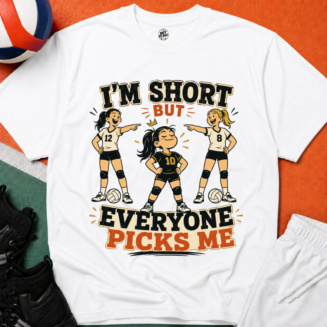Short But Picked Volleyball T-Shirt