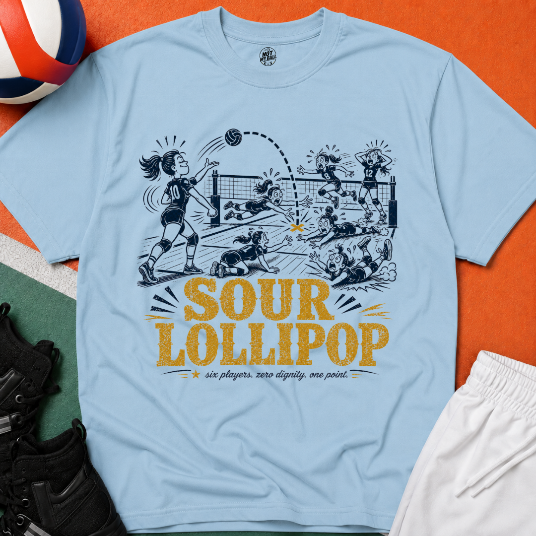 Sour Lollipop Volleyball T-Shirt