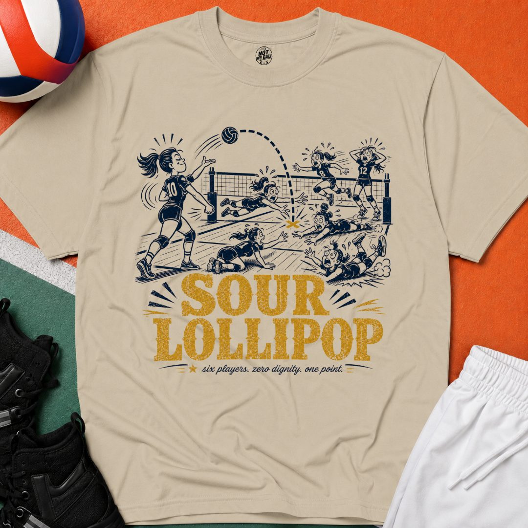 Sour Lollipop Volleyball T-Shirt