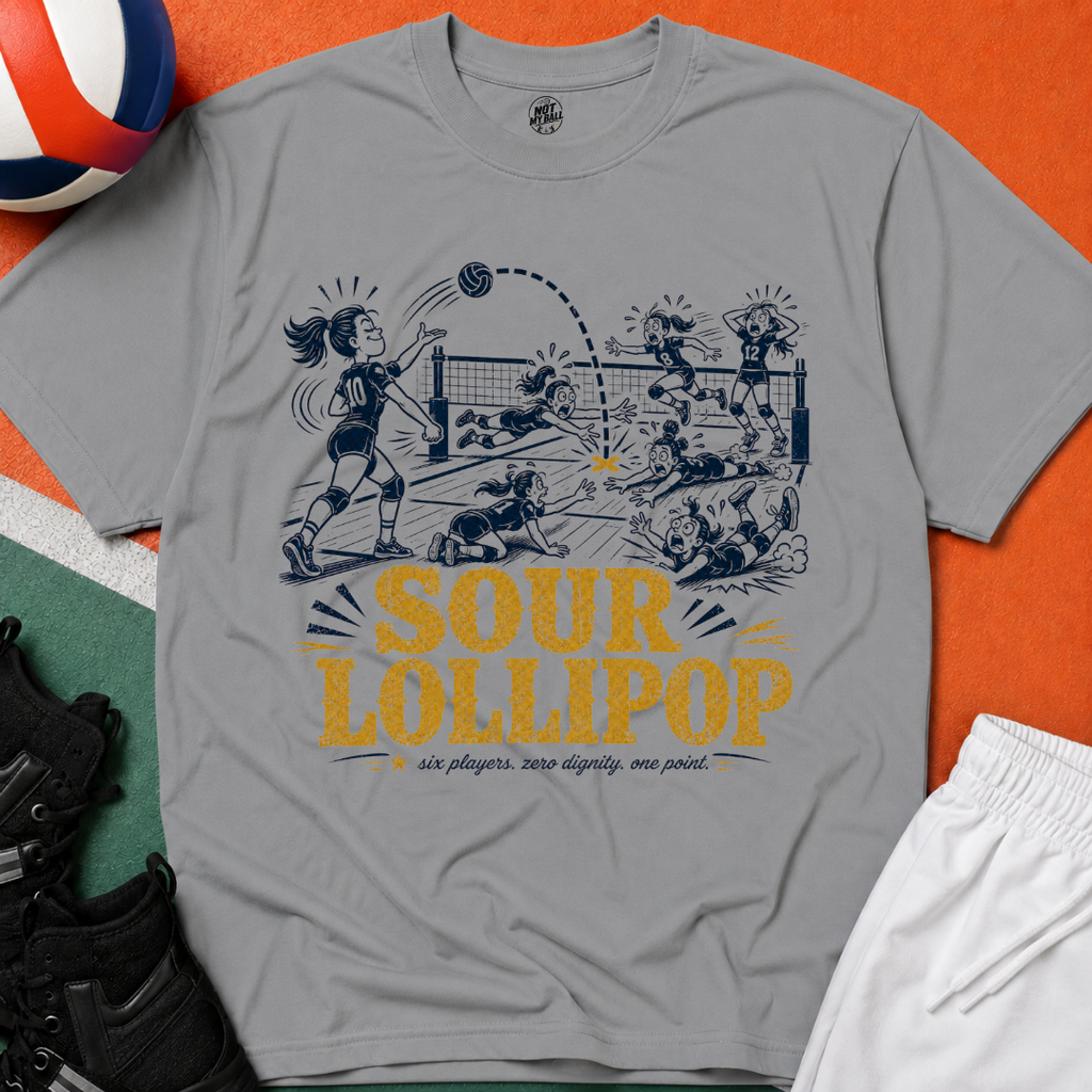 Sour Lollipop Volleyball T-Shirt