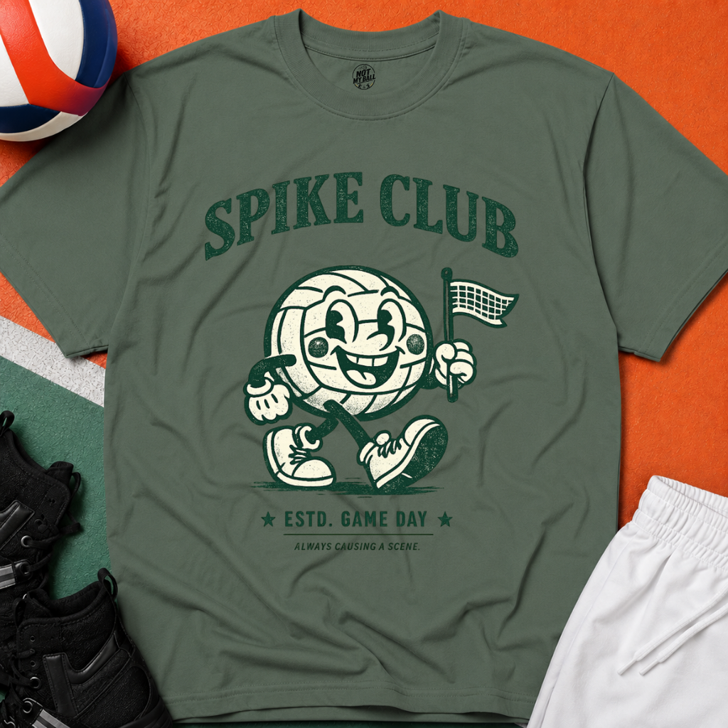 Spike Club Volleyball T-Shirt