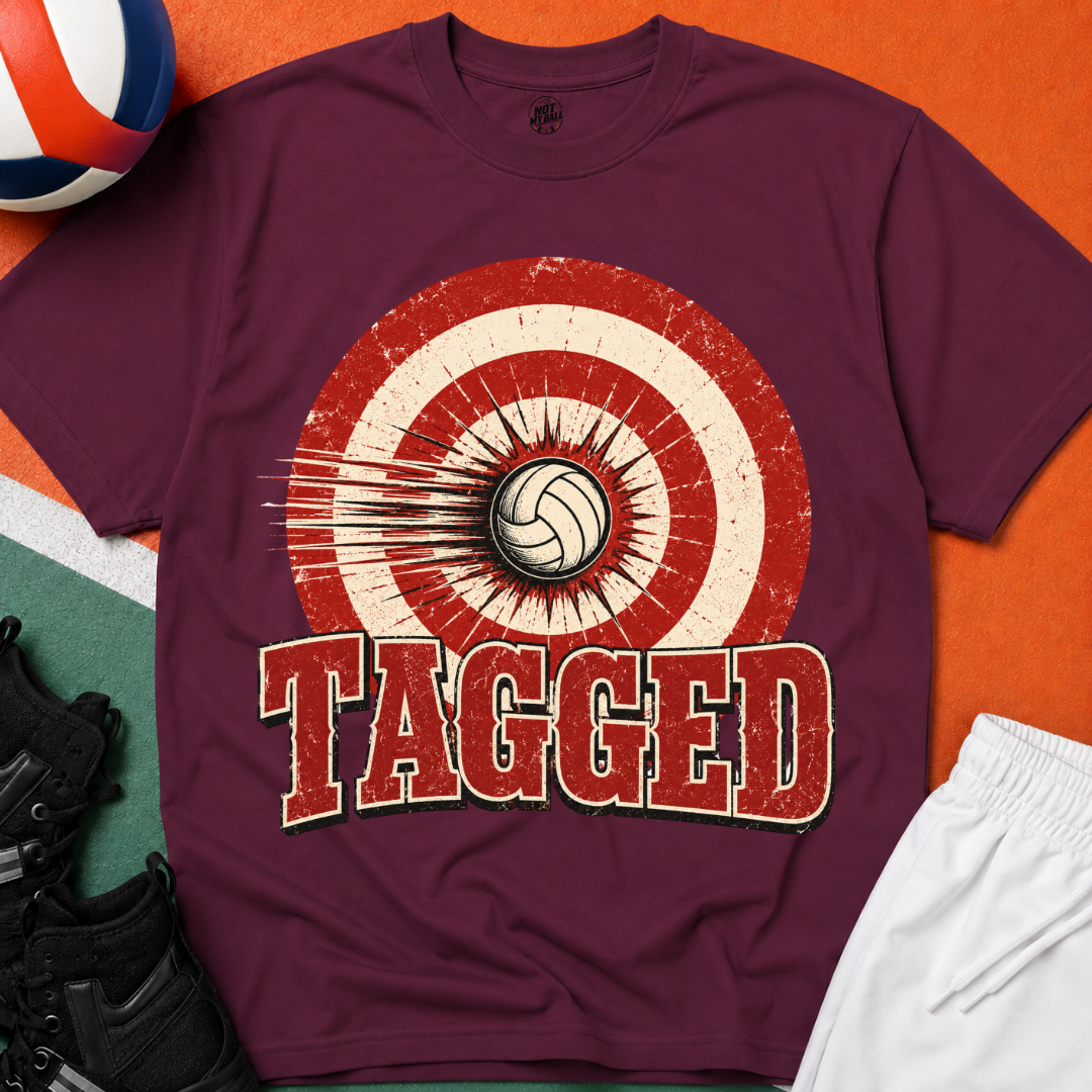 Tagged Volleyball T-Shirt