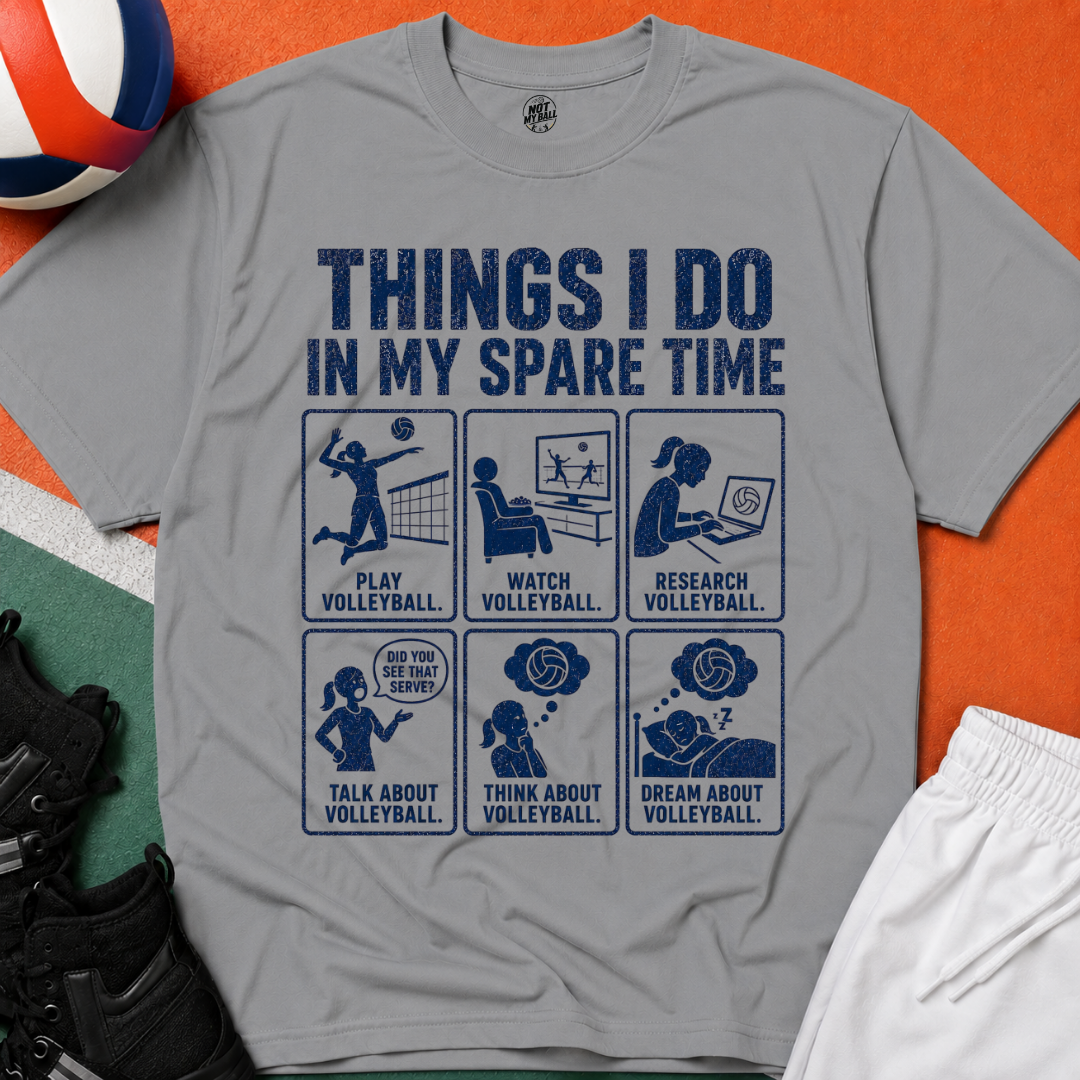 Things I Do Volleyball T-Shirt