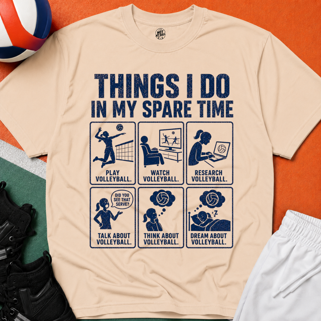 Things I Do Volleyball T-Shirt