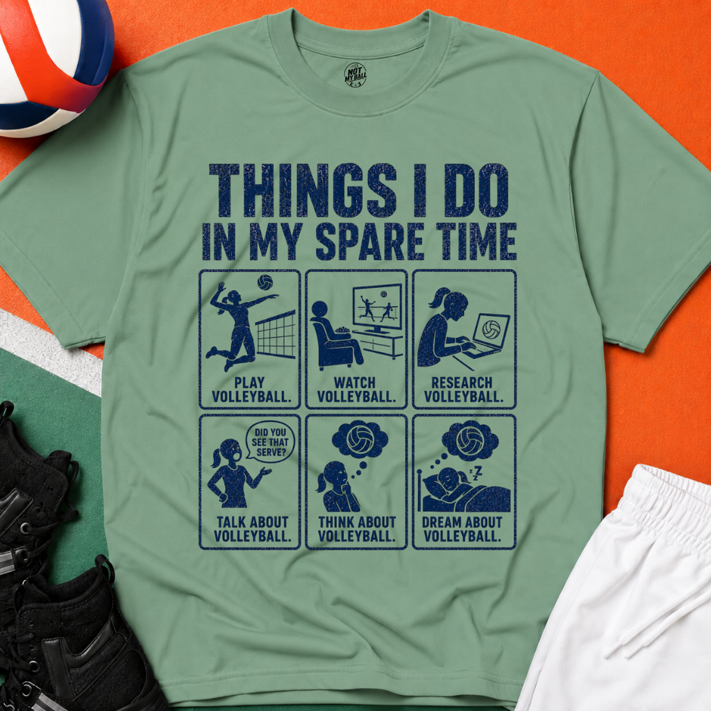 Things I Do Volleyball T-Shirt