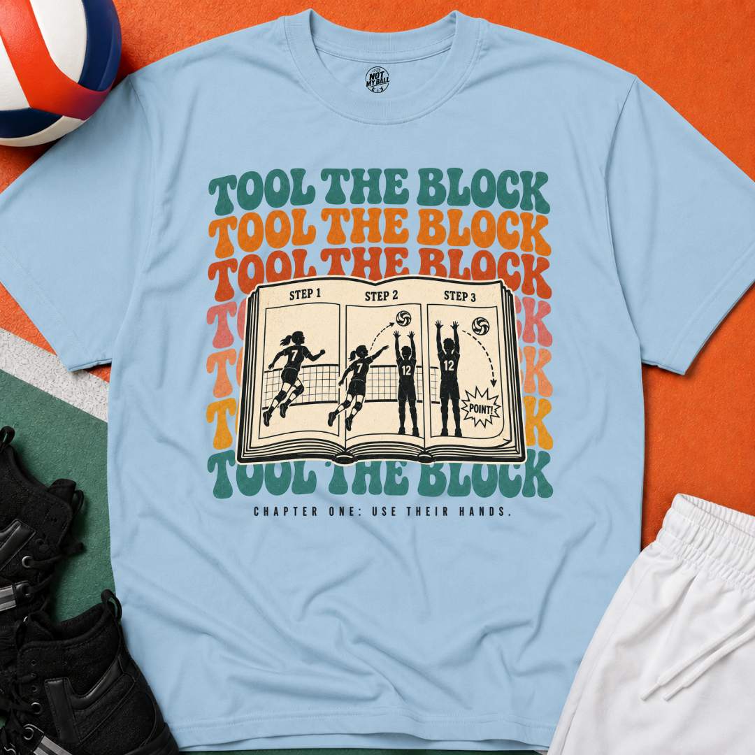 Tool The Block Book Volleyball T-Shirt