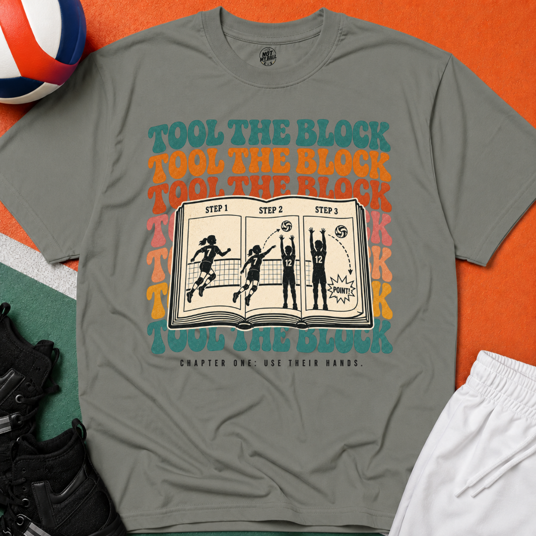 Tool The Block Book Volleyball T-Shirt