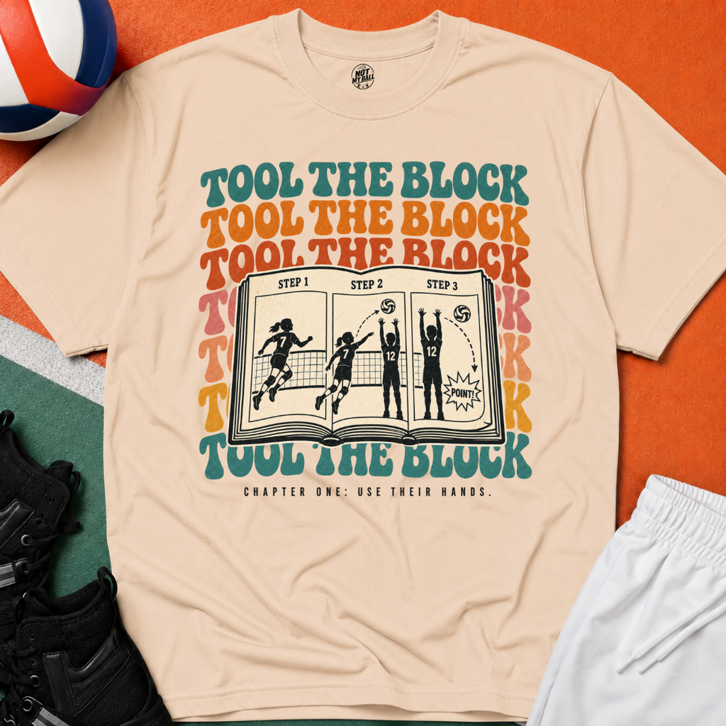 Tool The Block Book Volleyball T-Shirt