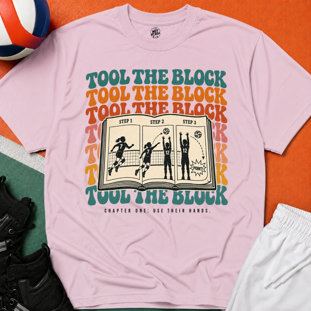 Tool The Block Book Volleyball T-Shirt