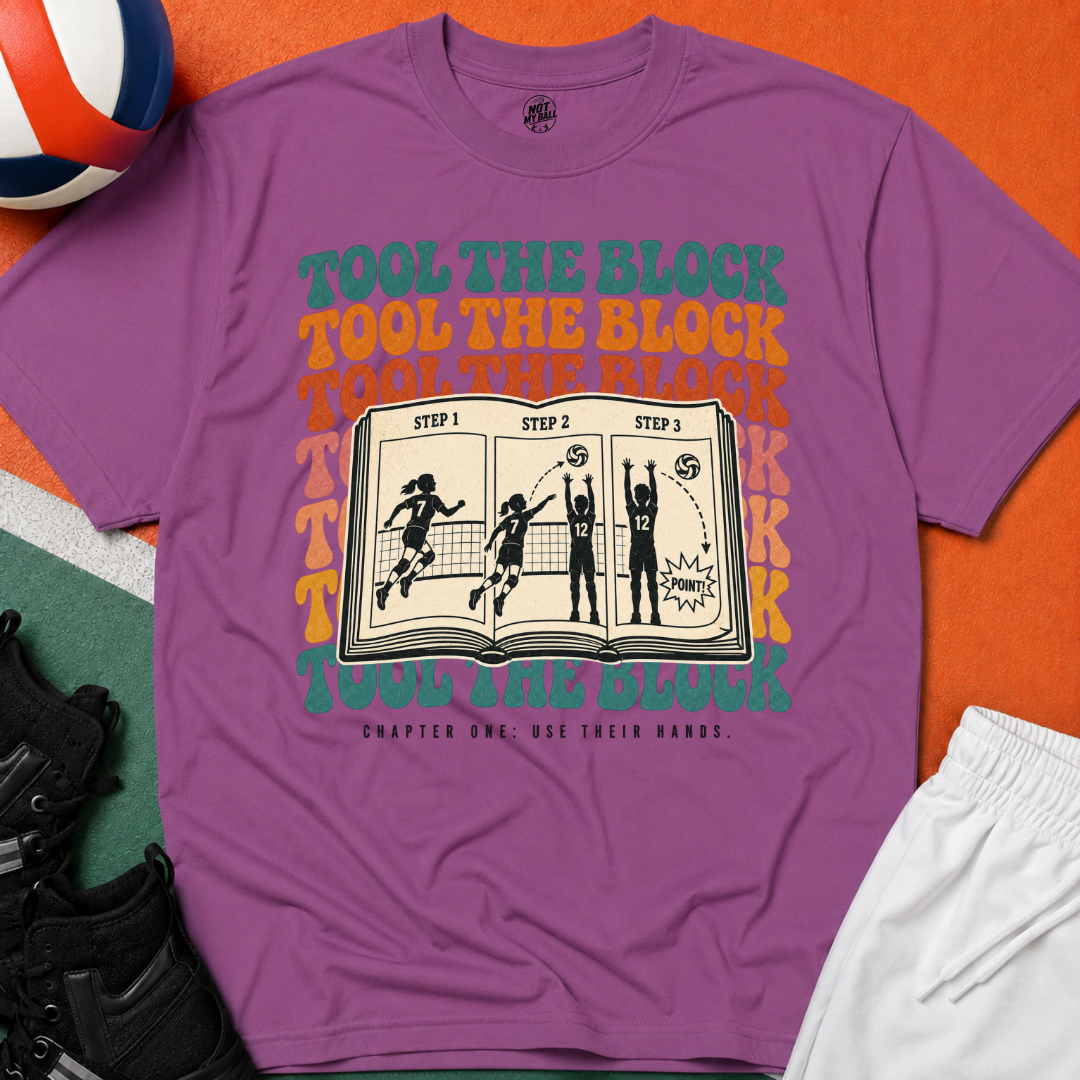 Tool The Block Book Volleyball T-Shirt