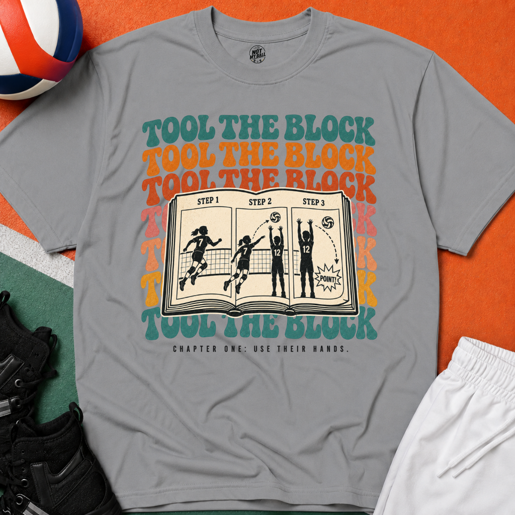 Tool The Block Book Volleyball T-Shirt