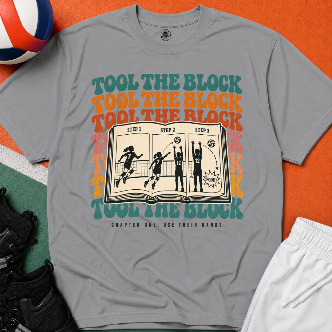 Tool The Block Book Volleyball T-Shirt