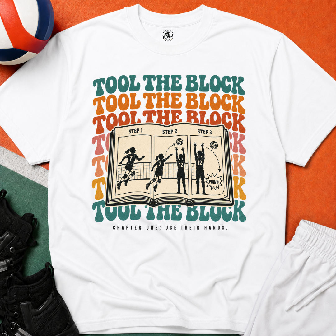 Tool The Block Book Volleyball T-Shirt