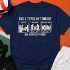 Types of Timeout Volleyball T-Shirt