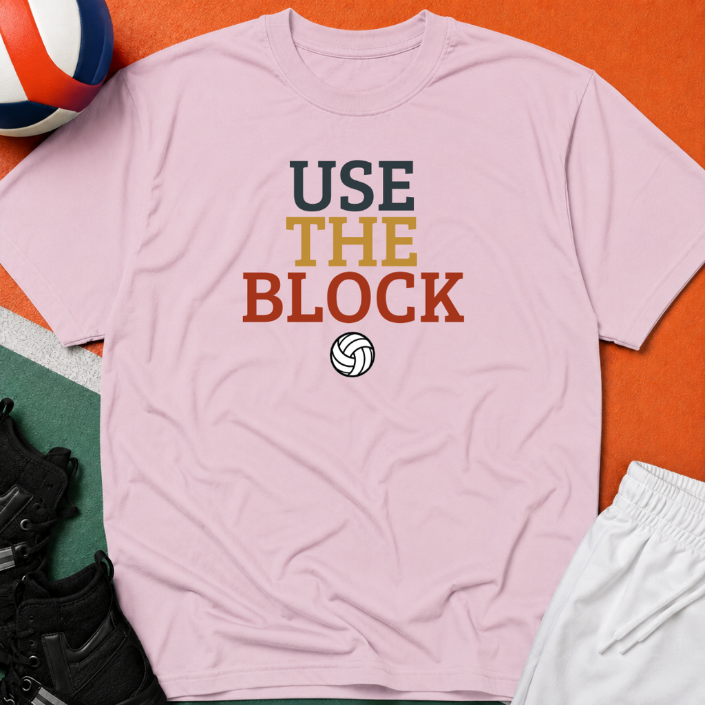 Use The Block Volleyball T-Shirt