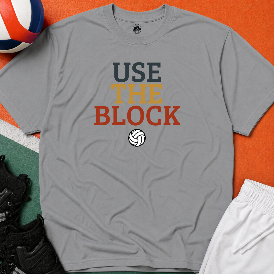 Use The Block Volleyball T-Shirt