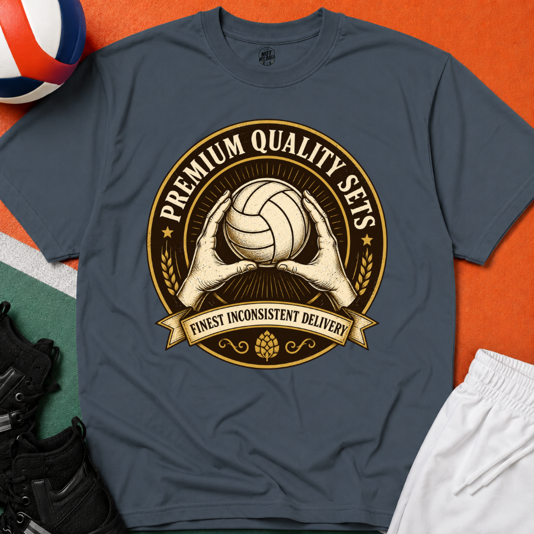 Premium Quality Sets Volleyball T-Shirt