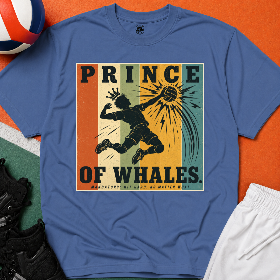 Prince of Whales Volleyball T-Shirt