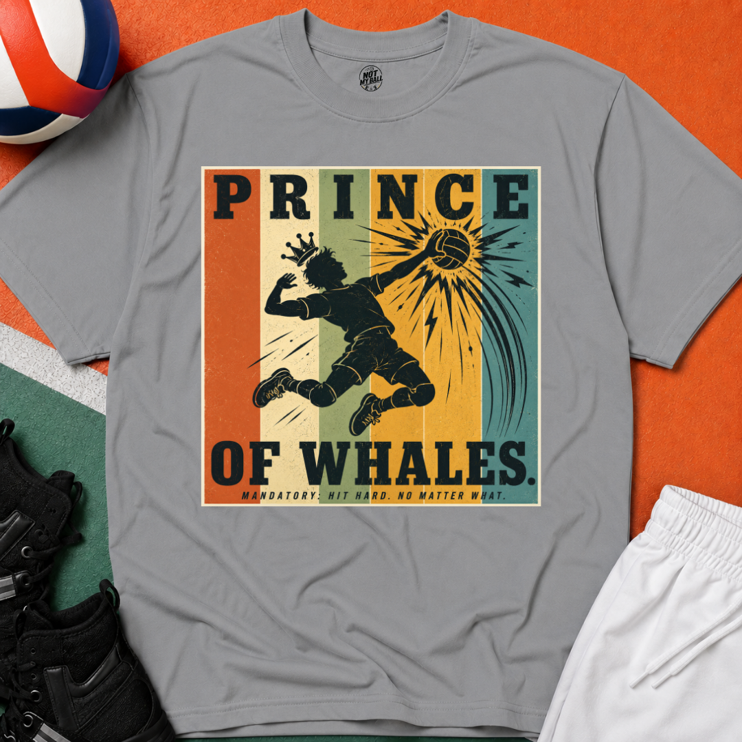 Prince of Whales Volleyball T-Shirt