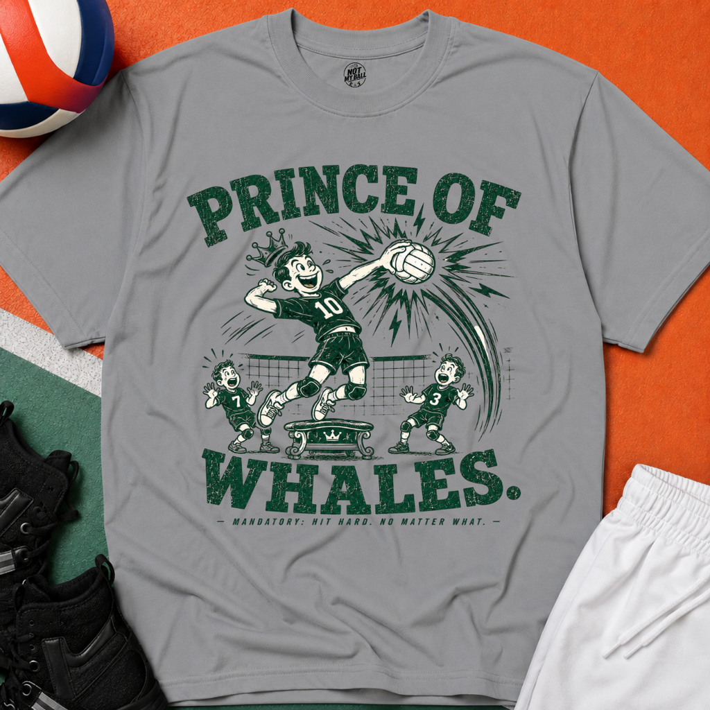 Prince of Whales 2 Volleyball T-Shirt