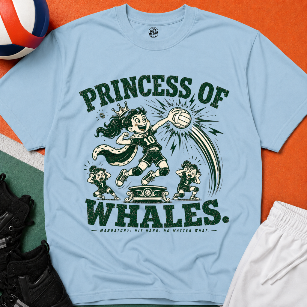 Princess of Whales 2 Volleyball T-Shirt